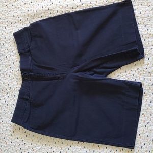 Navy 9" inseam shorts